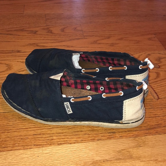 Sperry toms in navy - Picture 4 of 6